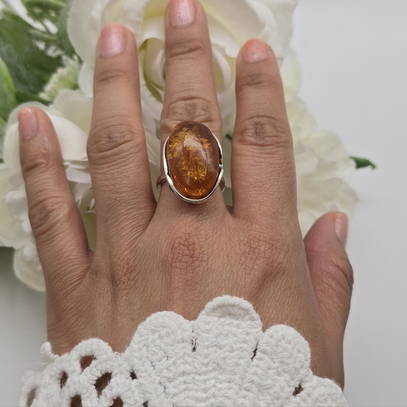 AMBROSIA STERLING SILVER RING - Picture 8 of 14